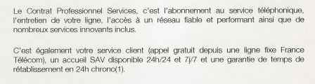 Contrat Professionnel Services