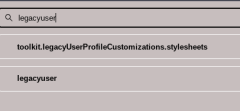 Modification d'une variable de configuration